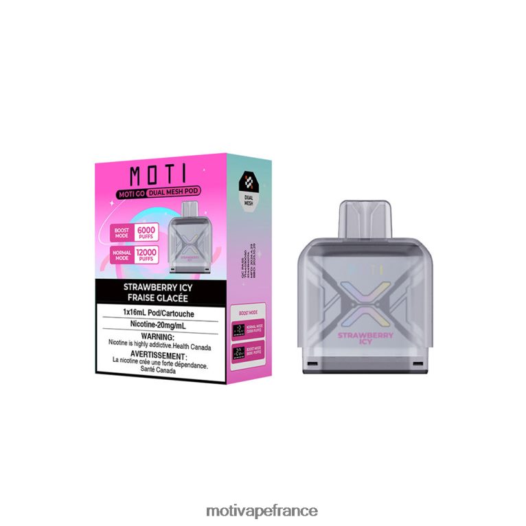 MOTI Go Pro dosette jetable HVDB4P88 glace à la pomme aigre - MOTI Vape Amazon
