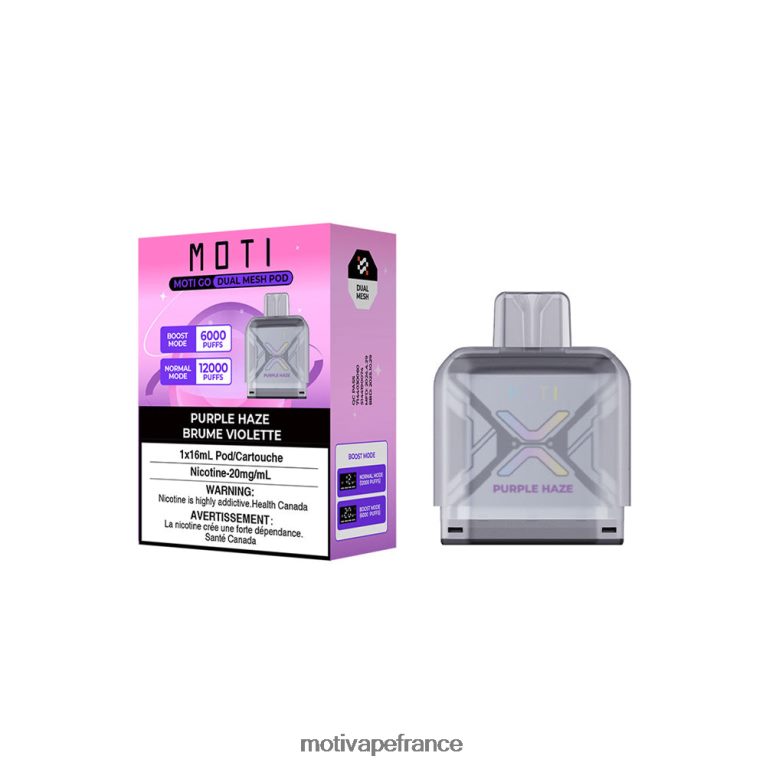 MOTI Go Pro dosette jetable HVDB4P89 menthe pastèque - MOTI Vape Paris