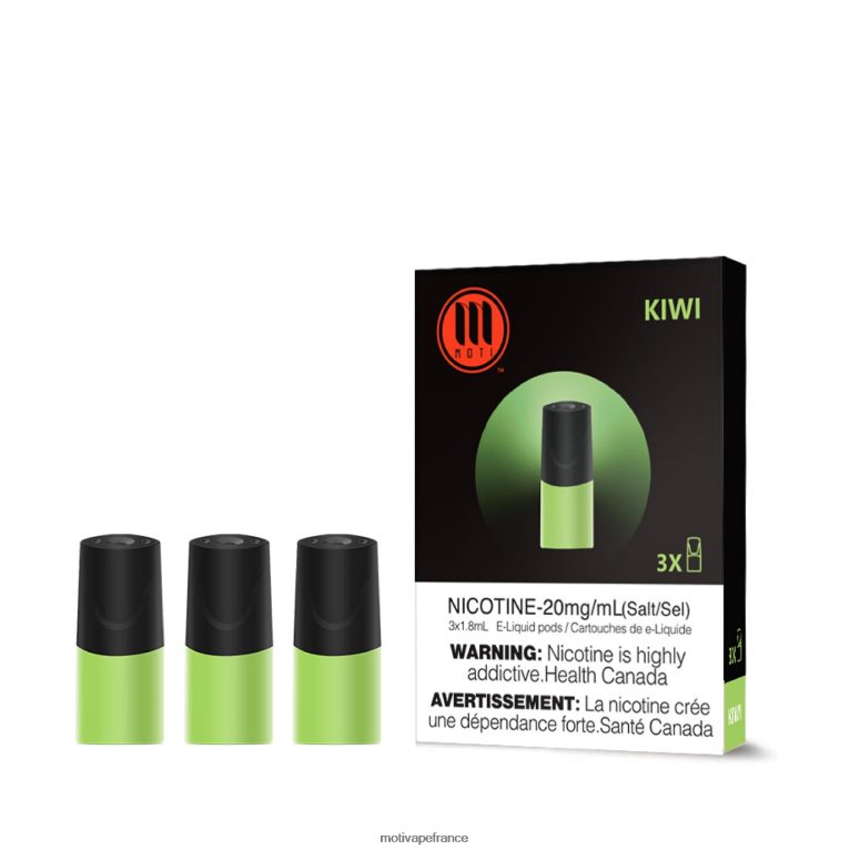MOTI dosettes classiques HVDB4P100 kiwi - MOTI Vape France