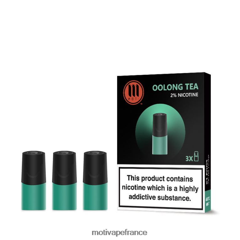 MOTI dosettes classiques HVDB4P104 thé oolong - MOTI Vape Review