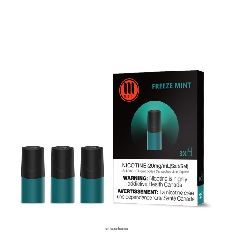 MOTI dosettes classiques HVDB4P105 congeler la menthe - MOTI Vape Near Me