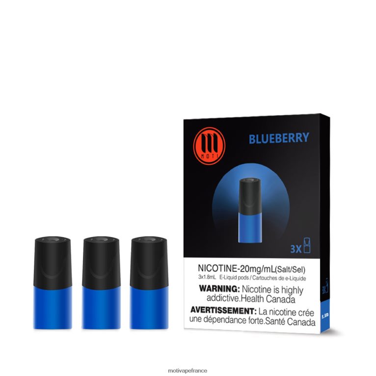 MOTI dosettes classiques HVDB4P106 tabac crémeux - MOTI Vape Kit France