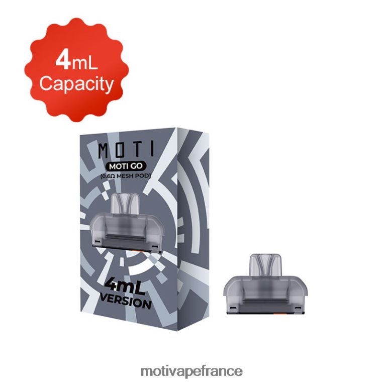 MOTI Go Pro dosettes rechargeables HVDB4P120 (un paquet de 2) - MOTI Vape France