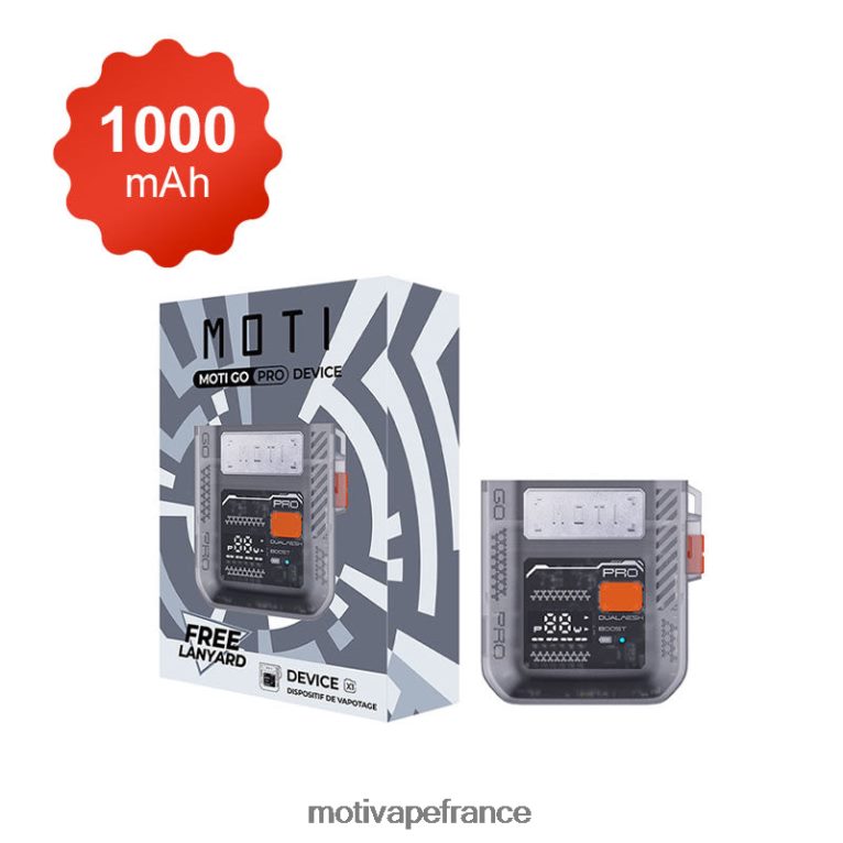 MOTI Go Pro kit appareil 1000mah - système de dosettes jetables HVDB4P119 1 pc - MOTI Vape Paris