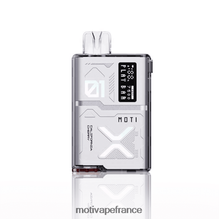 MOTI Play Bar 7500 vapes jetables (5%, 7500 bouffées) HVDB4P54 explosion d\'arc-en-ciel tropical - MOTI Vape Review