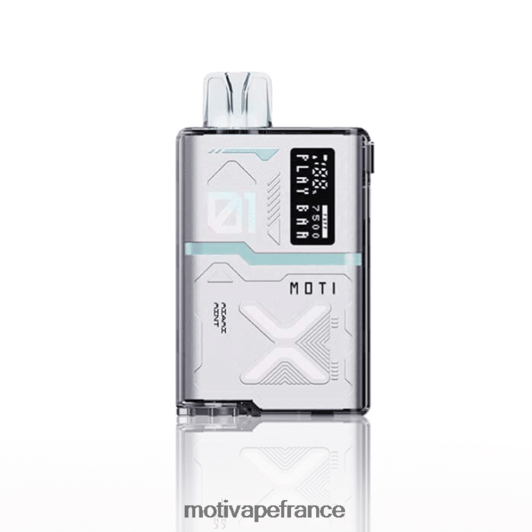 MOTI Play Bar 7500 vapes jetables (5%, 7500 bouffées) HVDB4P59 menthe de Miami - MOTI Vape Paris