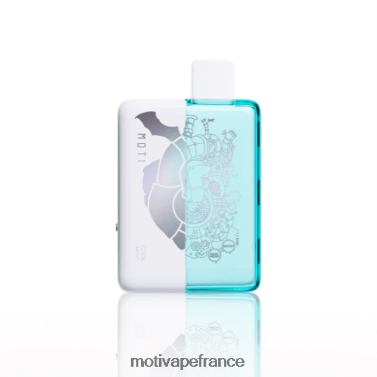 MOTI Duo 9000 vapes jetables (5%, 9000 bouffées) HVDB4P63 menthe fraîche - MOTI Vape Disposable France