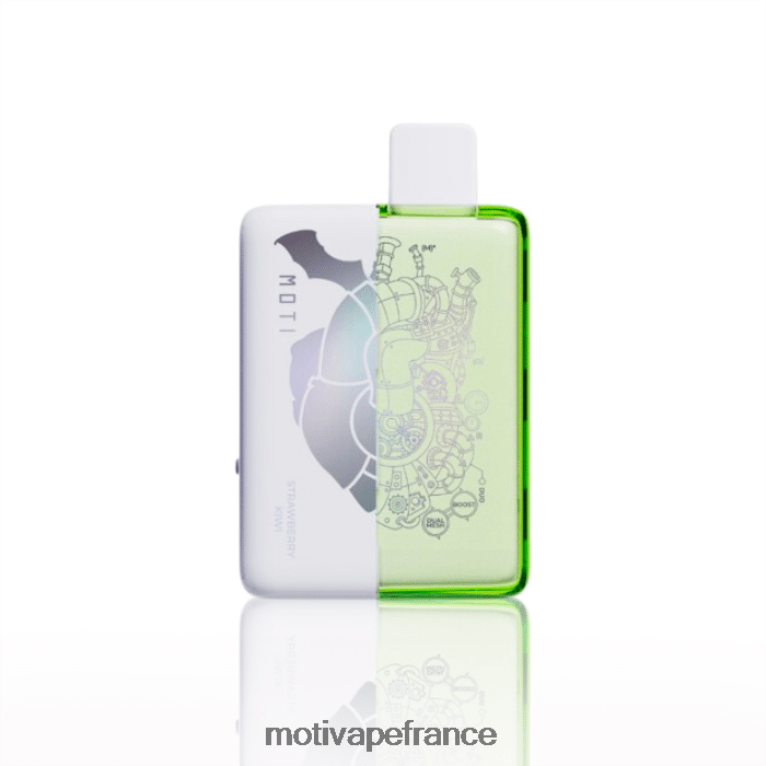 MOTI Duo 9000 vapes jetables (5%, 9000 bouffées) HVDB4P66 fraise-kiwi - MOTI Vape Kit France