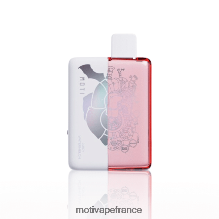 MOTI Duo 9000 vapes jetables (5%, 9000 bouffées) HVDB4P70 pastèque juteuse - MOTI Vape France