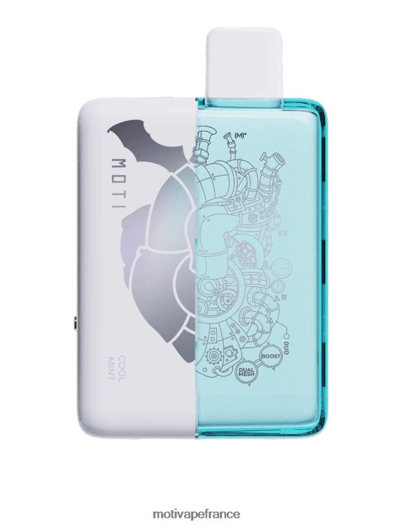 MOTI Duo 9000 vapes jetables (5%, 9000 bouffées) HVDB4P72 explosion d\'arc-en-ciel tropical - MOTI Vape Price