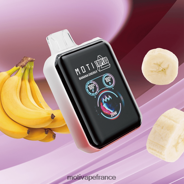 MOTI Triplus Vape jetable 20k (5%, 20000 bouffées) HVDB4P10 glace à la pastèque - MOTI Vape France