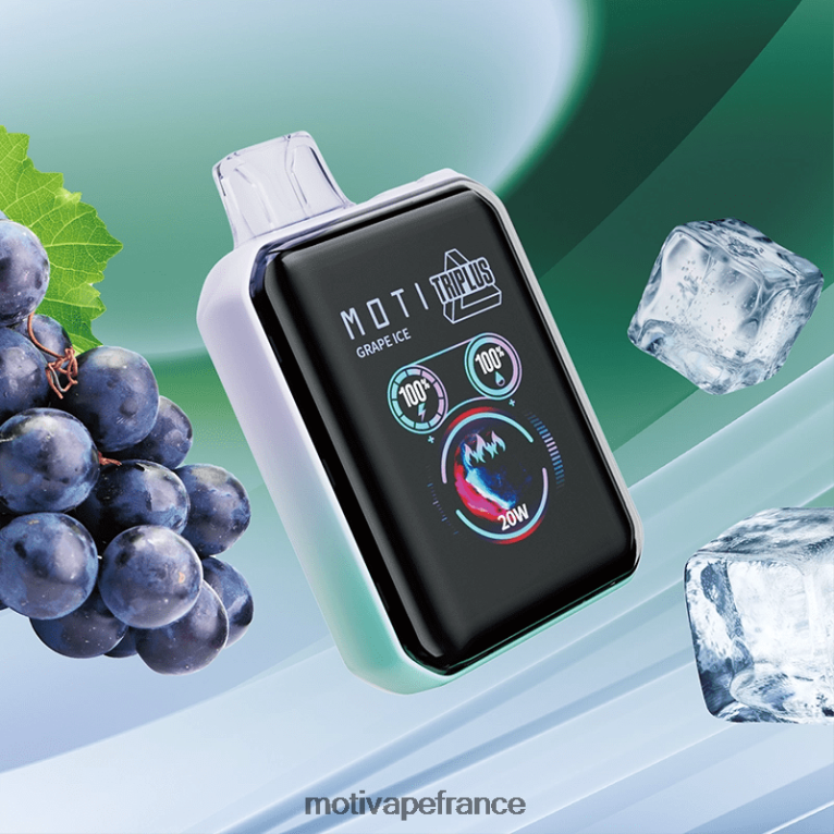 MOTI Triplus Vape jetable 20k (5%, 20000 bouffées) HVDB4P10 glace à la pastèque - MOTI Vape France