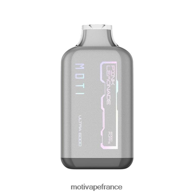 MOTI Ultra vape jetable (5%, 6000 bouffées) HVDB4P26 banane cerise - MOTI Vape Kit France