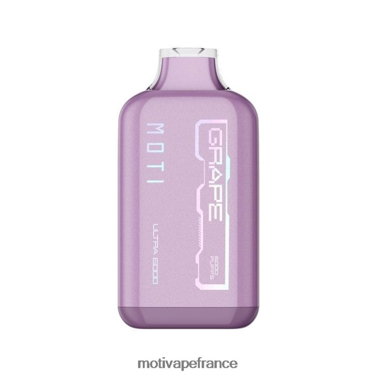 MOTI Ultra vape jetable (5%, 6000 bouffées) HVDB4P26 banane cerise - MOTI Vape Kit France