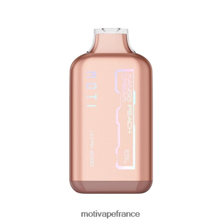 MOTI Ultra vape jetable (5%, 6000 bouffées) HVDB4P26 banane cerise - MOTI Vape Kit France